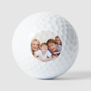 Create Your Own Photo Custom Pic Double Sided Golf Balls