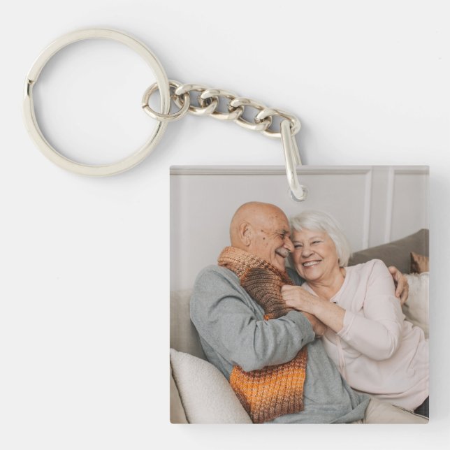 Create Your Own Photo Custom Pic Key Ring (Front)