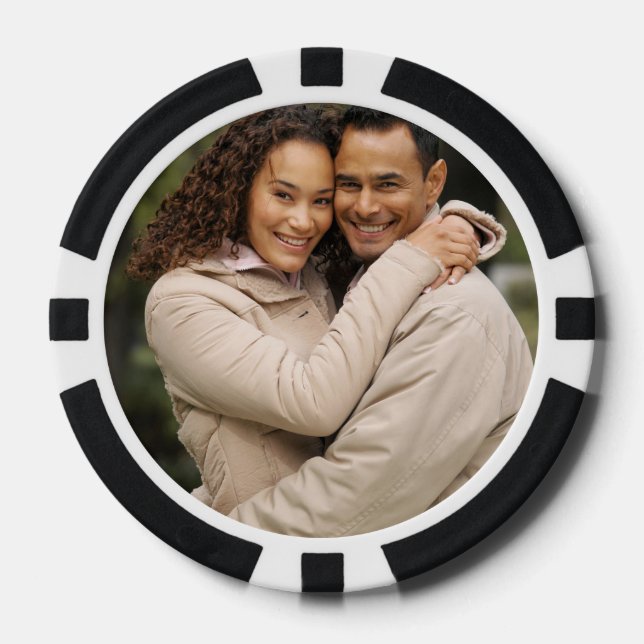 Create Your Own Photo Custom Pic Poker Chips (Front)