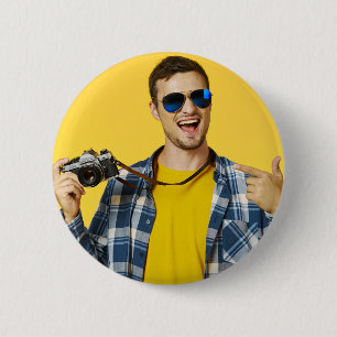Create your Own Photo Custom Picture 6 Cm Round Badge
