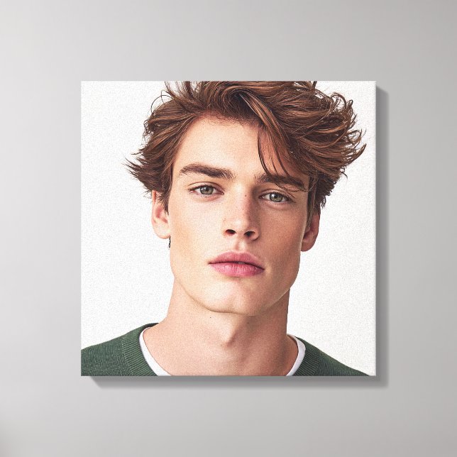 Create your Own Photo Custom Picture Canvas Print (Front)