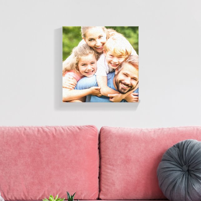 Create Your Own Photo Custom Picture DIY Canvas Print (Insitu(LivingRoom))