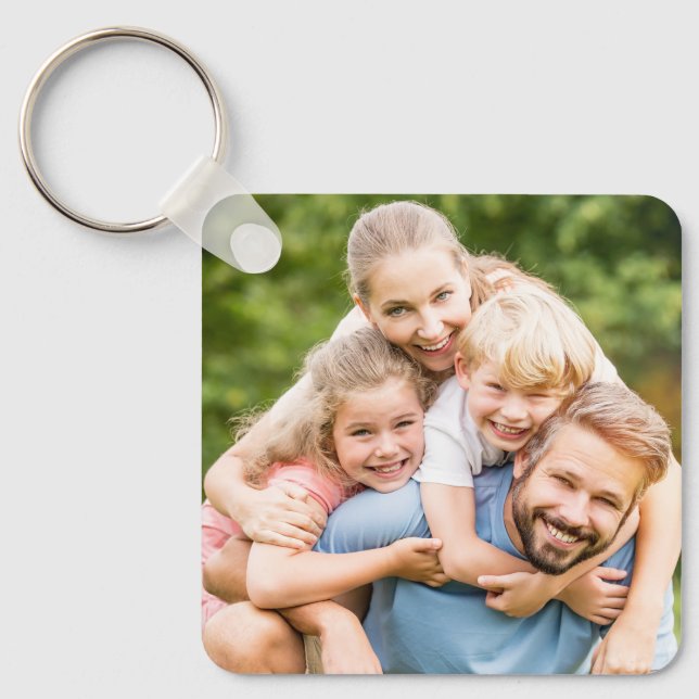 Create Your Own Photo Custom Picture DIY Key Ring (Front)