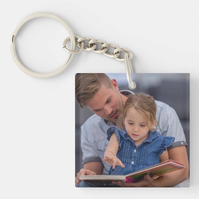 Create Your Own Photo Custom Picture DIY  Key Ring (Front)