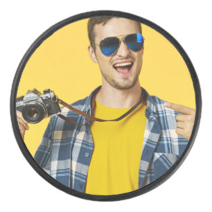 Create your Own Photo Custom Picture Hockey Puck