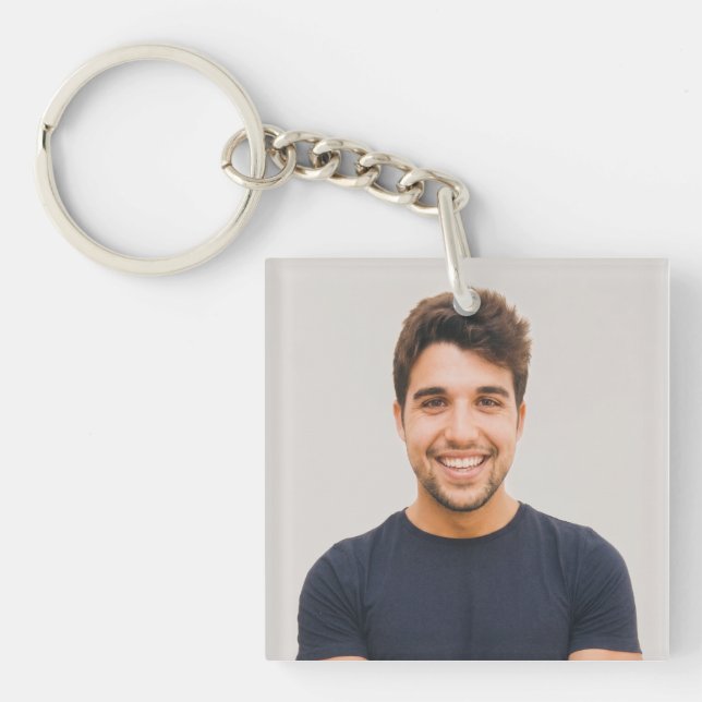 Create your Own Photo Custom Picture Key Ring (Front)