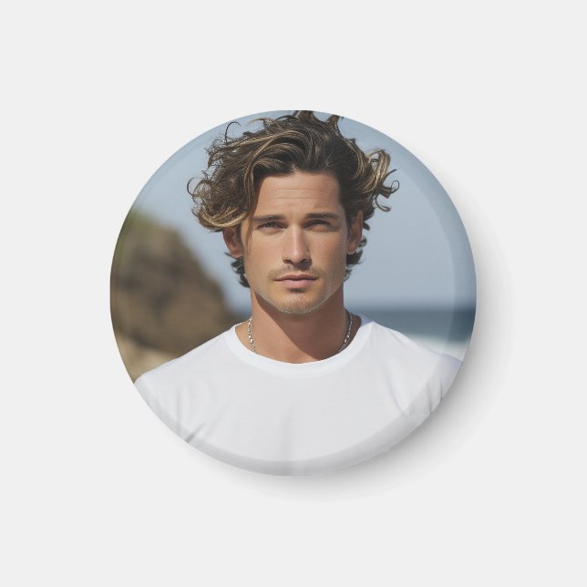 Create your Own Photo Custom Picture Magnet (Front)