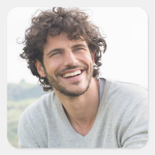 Create your Own Photo Custom Picture Square Sticker