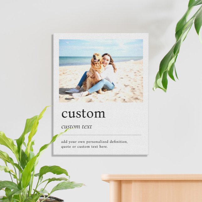 Create Your Own Photo Definition Canvas Print (Creator Uploaded)