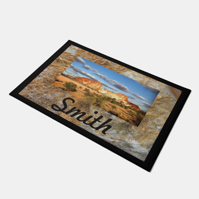 Create your own photo door mat (Angled)