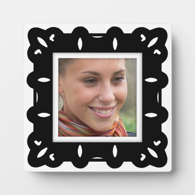Create-Your-Own Photo Frame Plaque (Front)