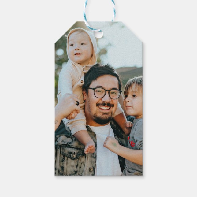 Create Your Own Photo Gift Tags (Front)