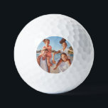 Create your Own Photo Golf Balls<br><div class="desc">Personalized Photo Golf Ball. This custom golf ball features your own photo printed on one side in a clean round design. Whether it’s a favorite family photo, a funny picture of a friend, a snapshot of someone golfing, or a pet for a dog dad or cat mom, this unique golf...</div>