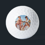 Create your Own Photo Golf Balls<br><div class="desc">Personalized Photo Golf Ball. This custom golf ball features your own photo printed on one side in a clean round design. Whether it’s a favorite family photo, a funny picture of a friend, a snapshot of someone golfing, or a pet for a dog dad or cat mom, this unique golf...</div>