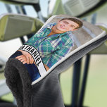 Create your Own Photo Golf Head Cover<br><div class="desc">Personalized Photo Golf Head Cover. This custom head cover features your photo centered on the front in a clean round layout, giving your club a standout, personalized touch. Below the photo, a name bar sits toward the bottom of the cover, offering space to add a name or short message while...</div>