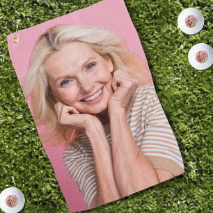 Create your Own Photo Golf Towel