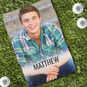 Create your Own Photo Golf Towel
