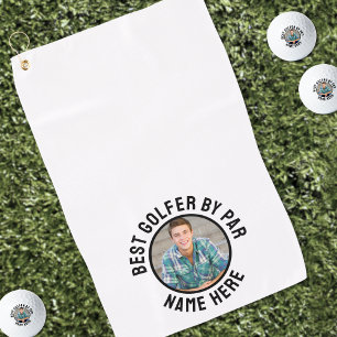 Create your Own Photo Golf Towel