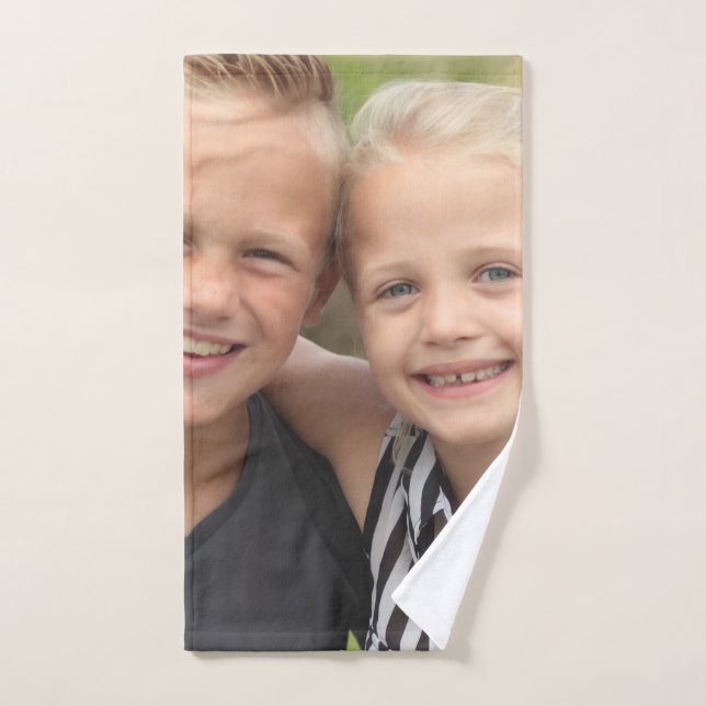 Create Your Own Photo  Hand Towel (Hand Towel)