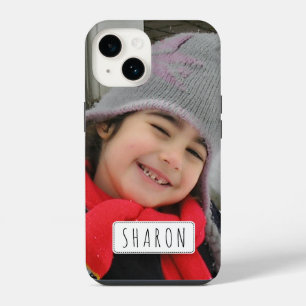 Create your own photo iPhone case with name