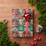 Create your own photo Merry Christmas script Wrapping Paper<br><div class="desc">Create your own photo Wrapping Paper
Nice wapping paper for you Christmas gifts.
You can add your own photos and text to personalise.</div>
