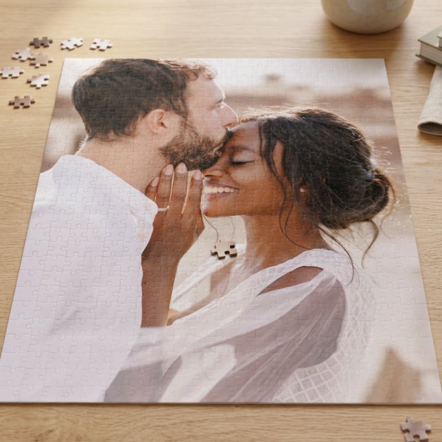 Create Your Own Photo Modern Simple Jigsaw Puzzle (Creator Uploaded)