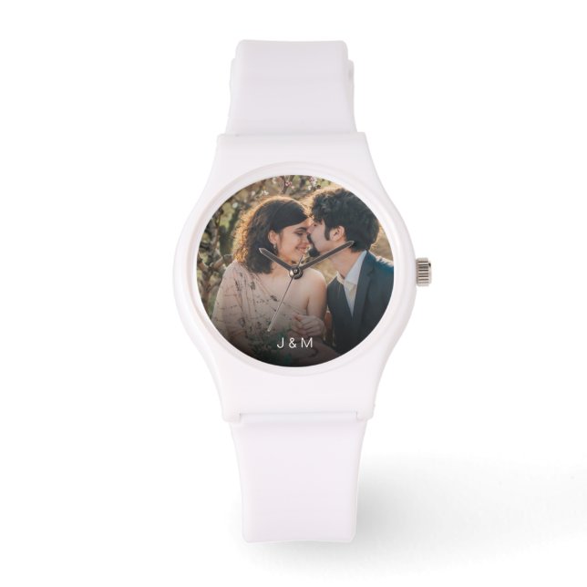 Create your own photo monogrammed watch (Front)