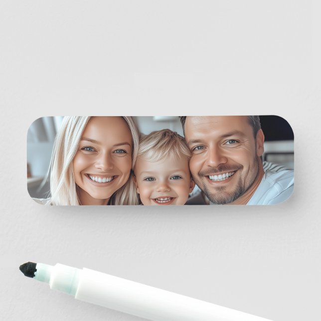 Create Your Own Photo Name Tag (In Situ)