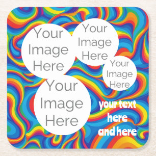 create your own photo Paper Coaster