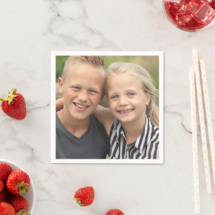 Create Your Own Photo Paper Napkins