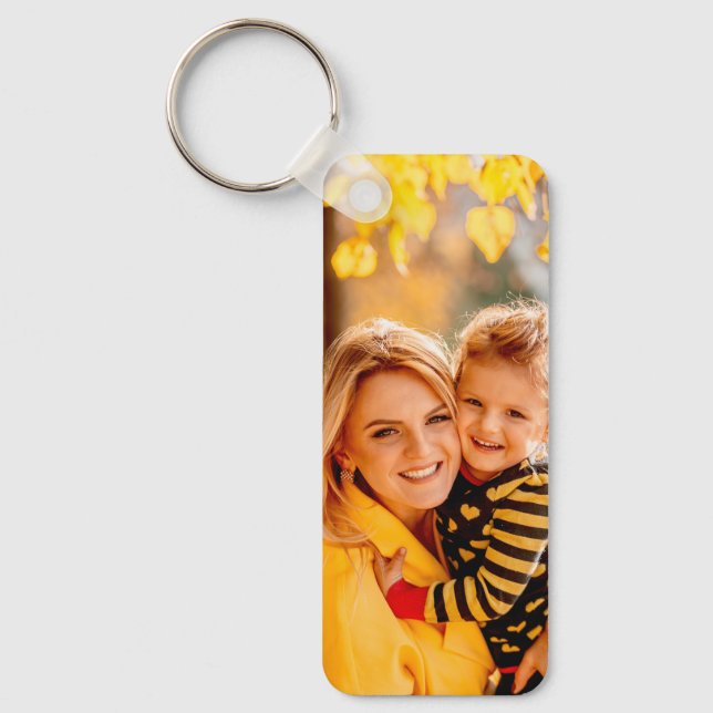 Create Your Own Photo Personalised Custom Key Ring (Front)