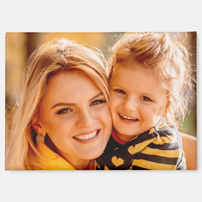 Create Your Own Photo Personalised Custom Magnet (Front)