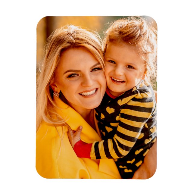 Create Your Own Photo Personalised Custom Magnet (Vertical)