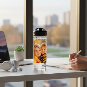 Create Your Own Photo Personalized Custom Water Bottle