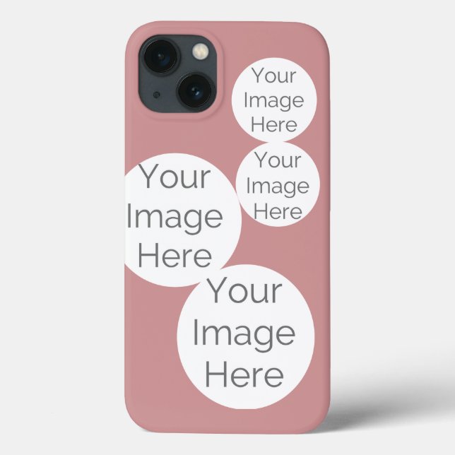 create your own photo phone case pink 11pro (Back)