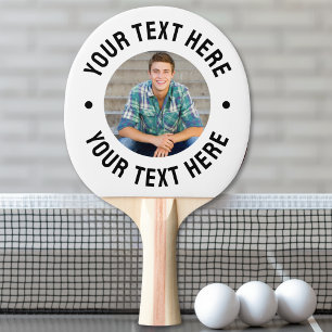 Create your Own Photo Ping Pong Paddle