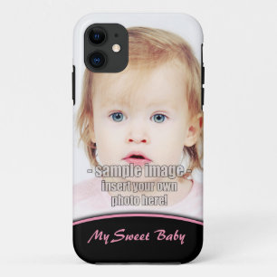 Create Your Own Photo Pink Edge iPhone5 Case-Mate iPhone Case