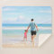 Create Your Own Photo Sherpa Blanket Custom Text