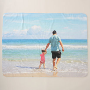 Create Your Own Photo Sherpa Blanket Personalised