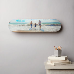 Create Your Own Photo Skateboard with Custom Name