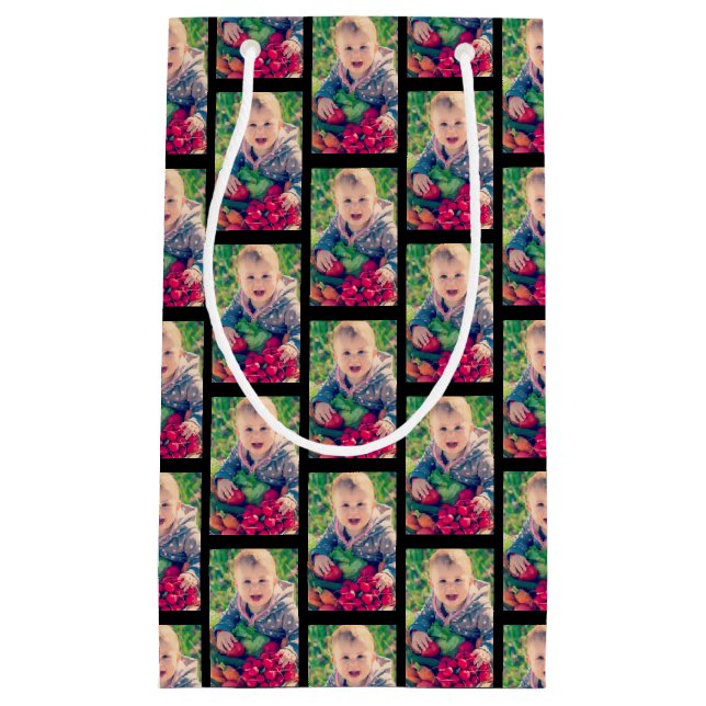 Create Your Own Photo Small Gift Bag (Front)