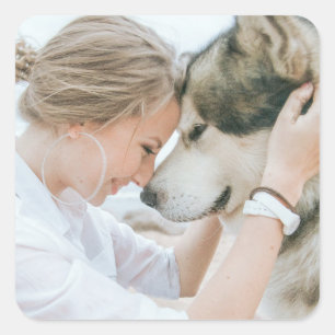 Create Your Own Photo Square Sticker