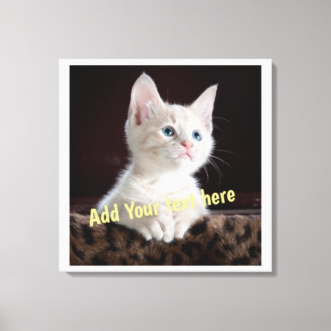 Create your own photo Stretched Canvas Print (Front)