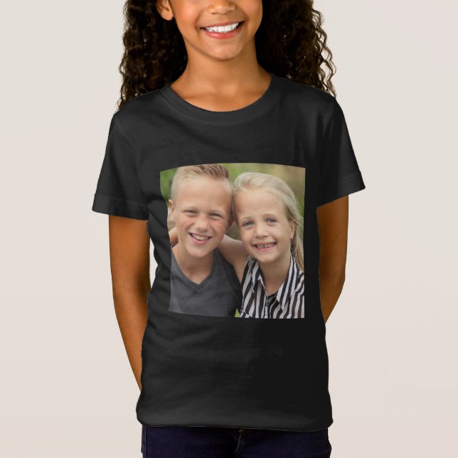 Create Your Own Photo T-Shirt (Front)