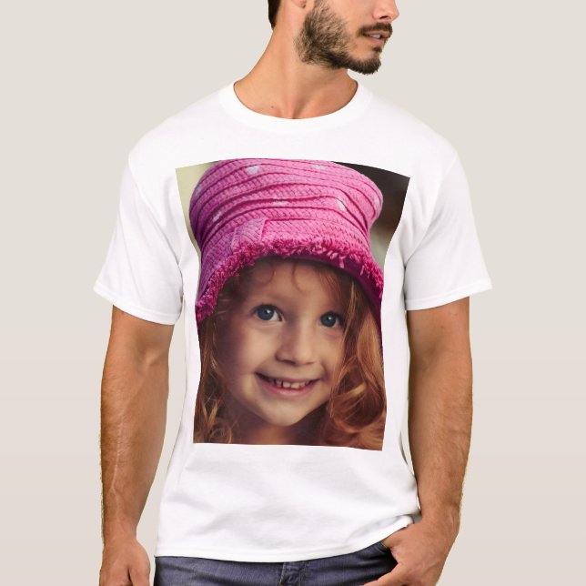CREATE YOUR OWN PHOTO T-SHIRT (Front)