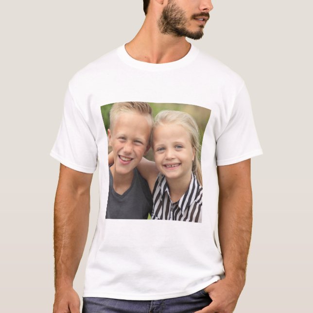 Create Your Own Photo T-Shirt (Front)