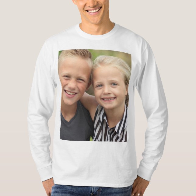Create Your Own Photo T-Shirt (Front)