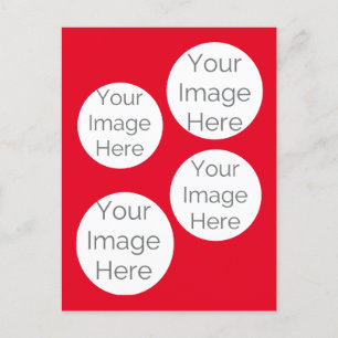 create your own photo template for  postcard