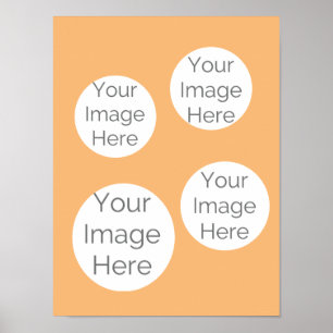 create your own photo template for  poster