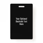 Create Your Own Photo & Text badge